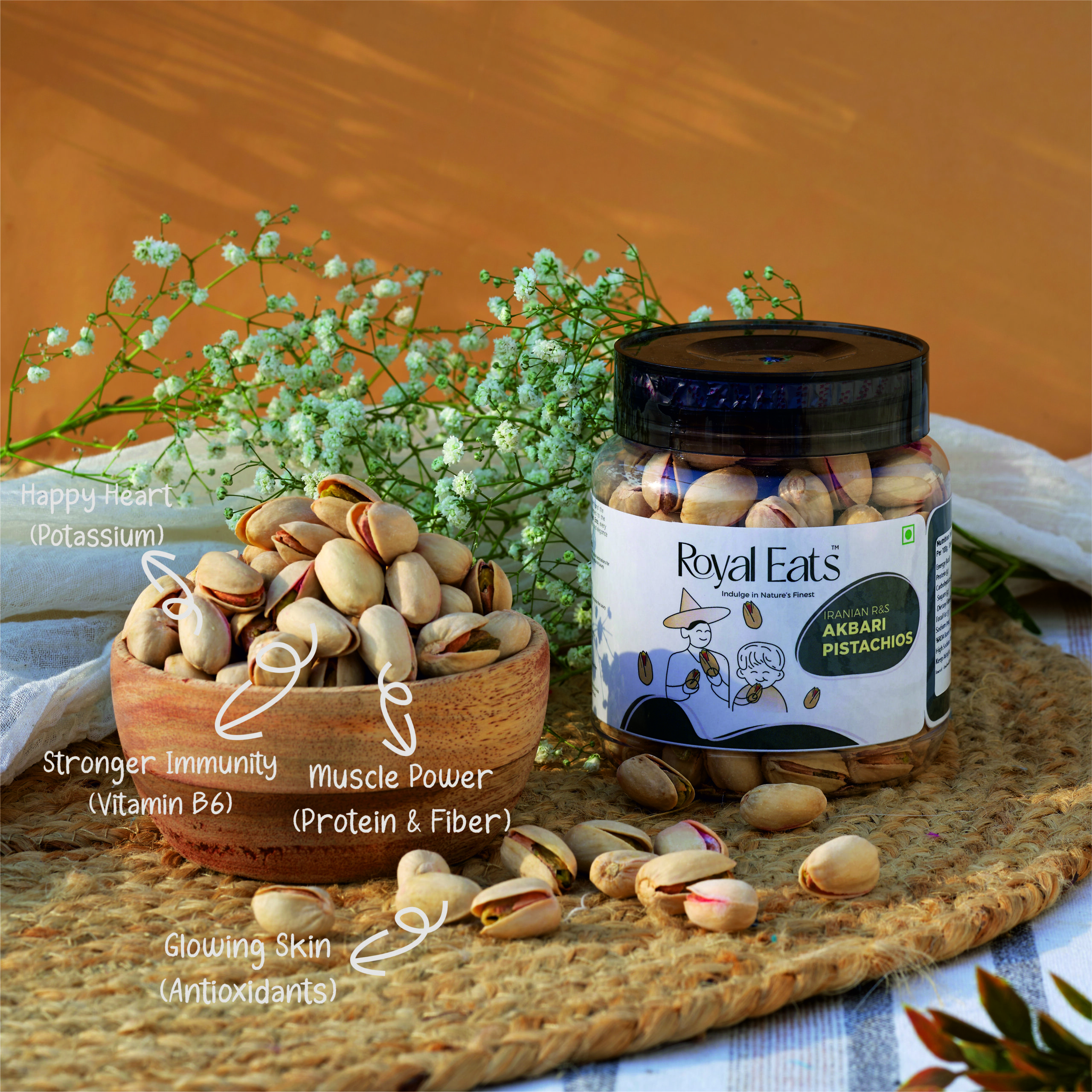 Iranian R&S Akbari Pistachios - Image 2