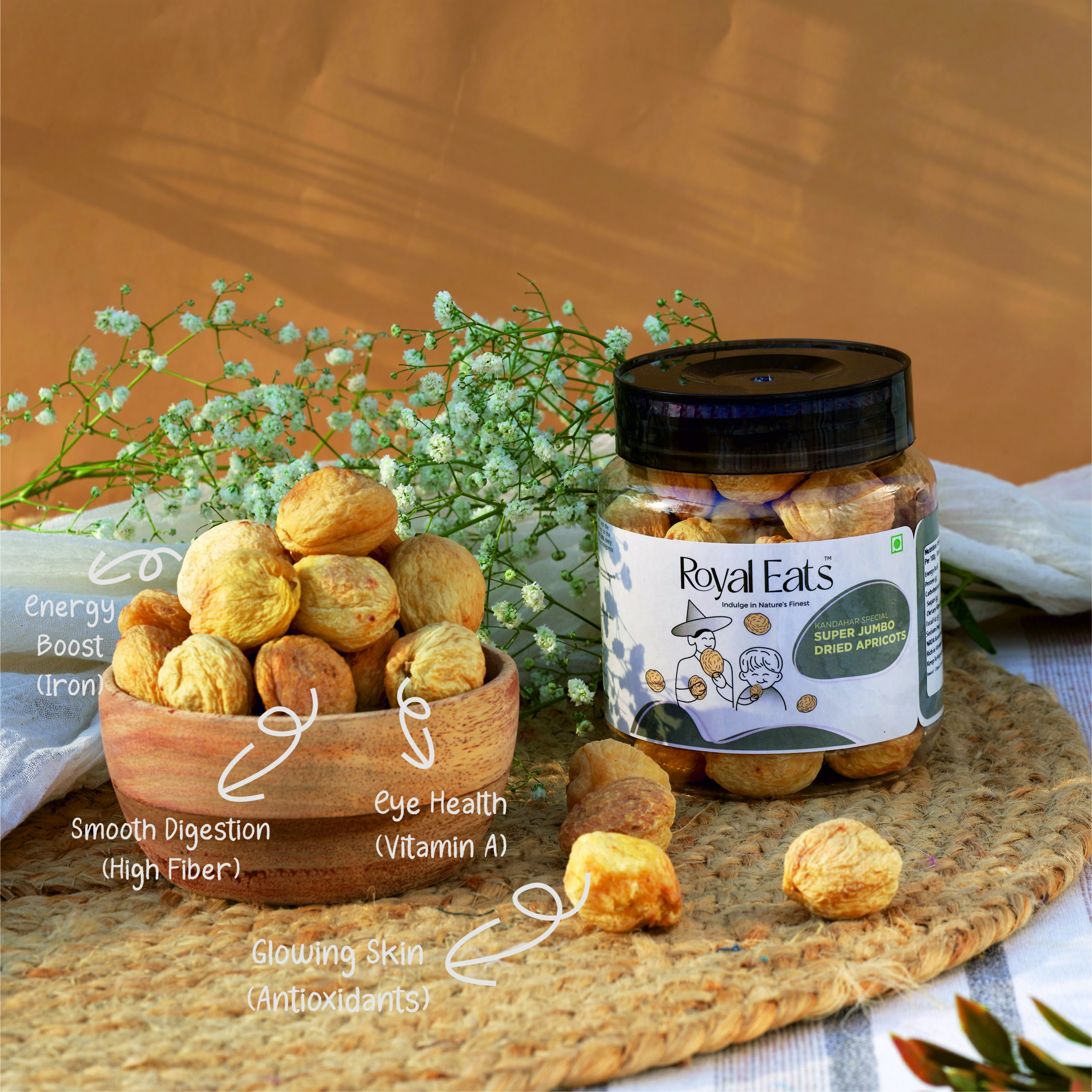 Kandahar Super Jumbo Dried Apricots - Image 2