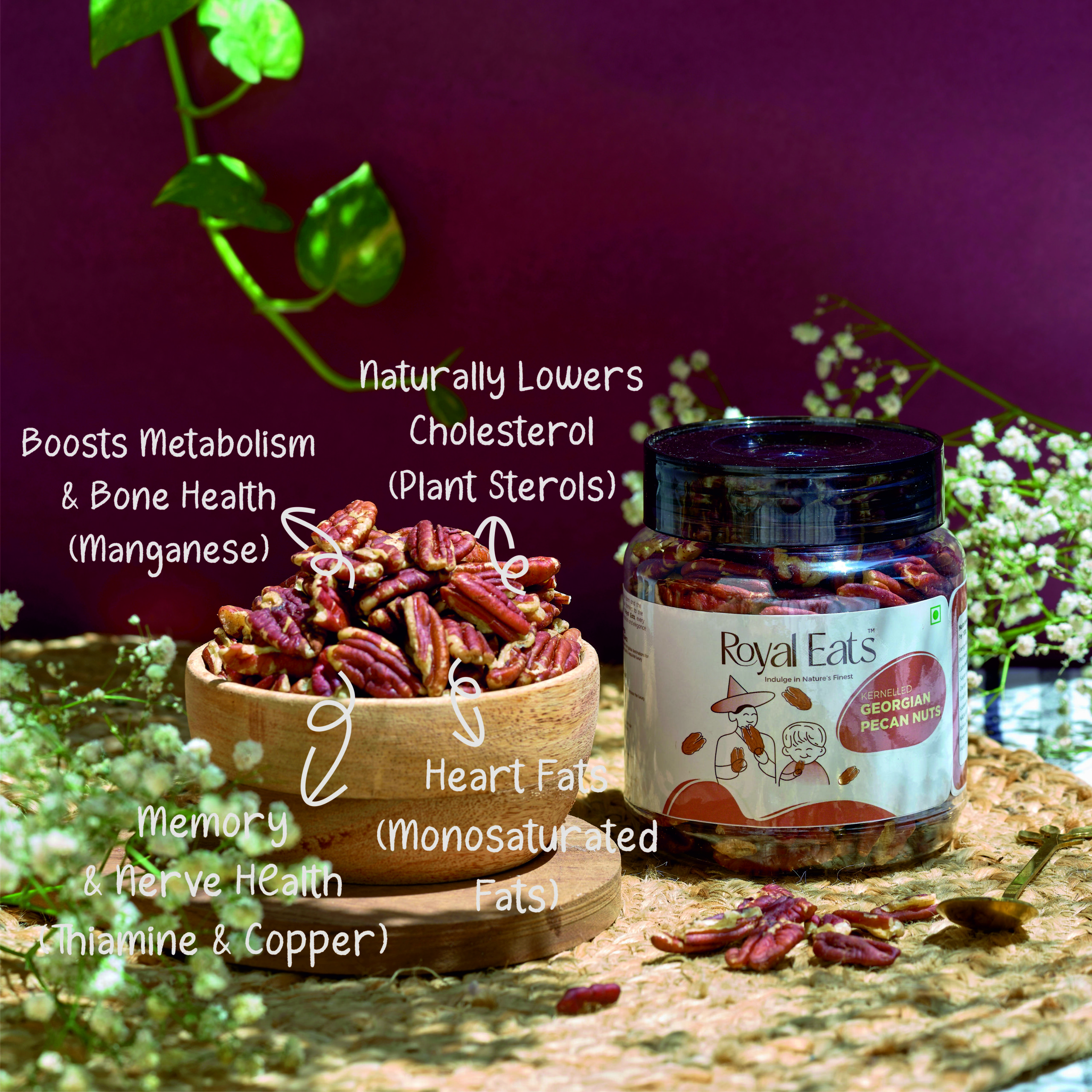 Kernelled Georgian Pecan Nuts - Image 2