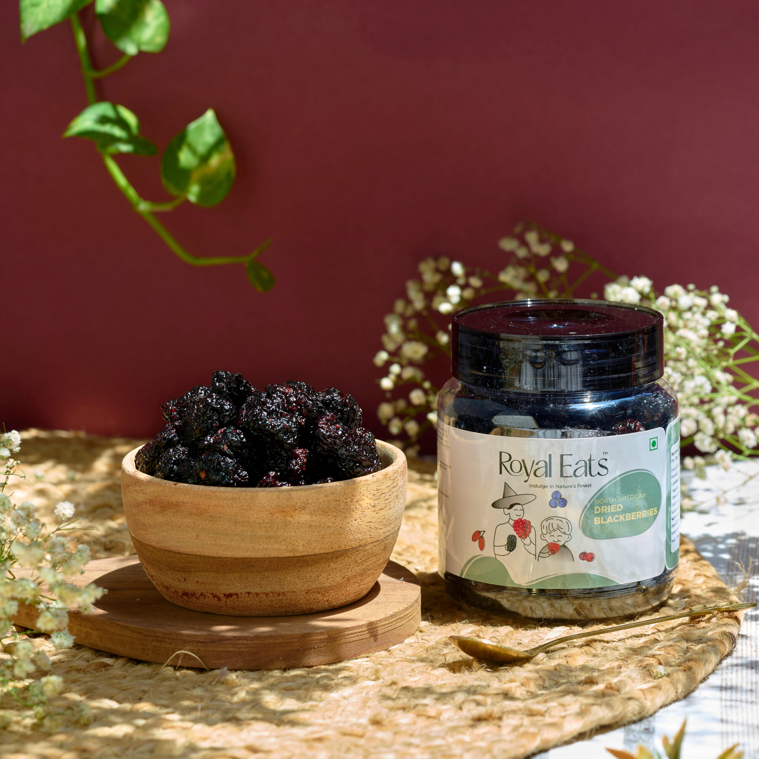 North American Dried Blackberries