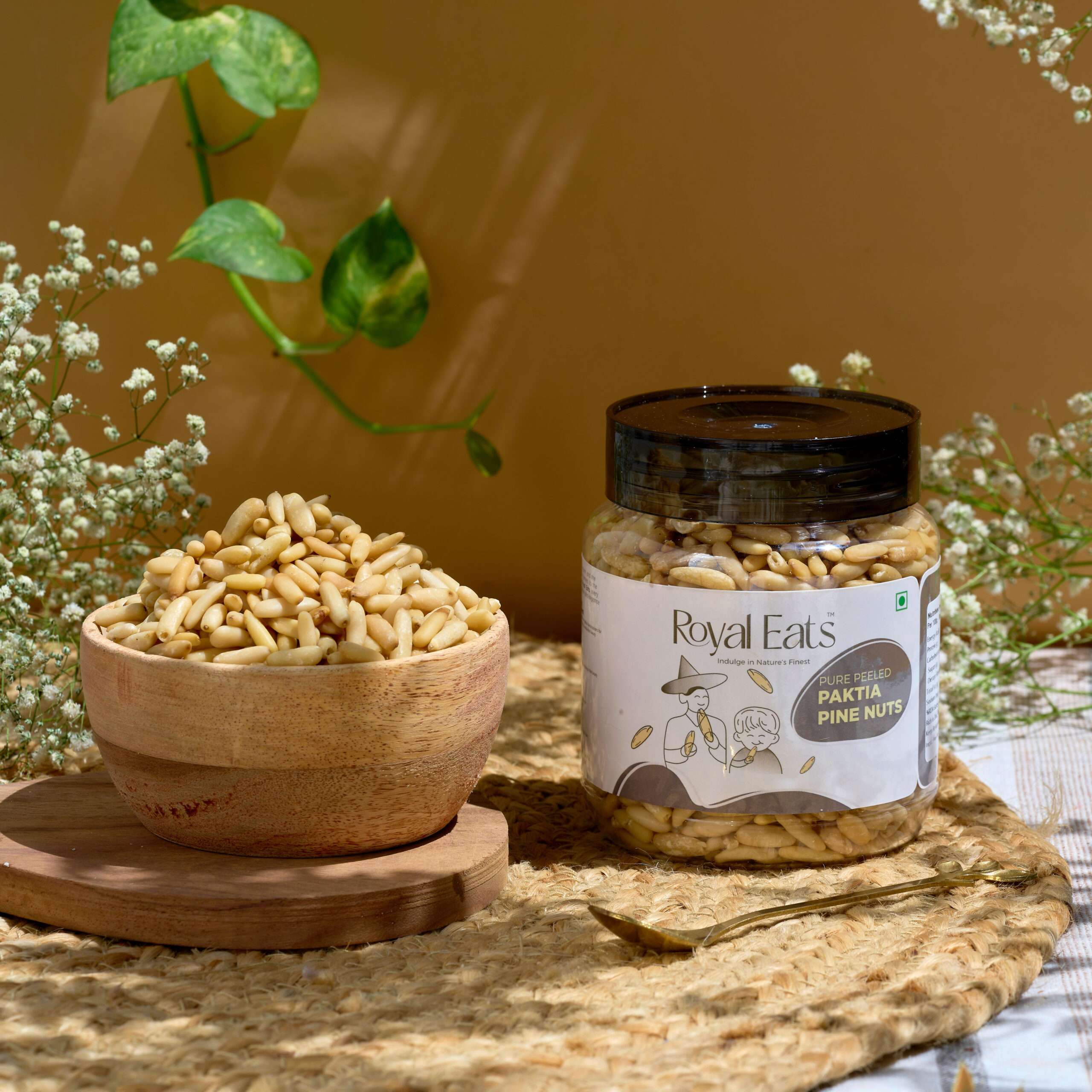 Pure Peeled Paktia Pine Nuts