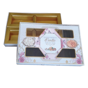 Gomti Premium Dry Fruit Hamper (4-Cavity Gift Box)